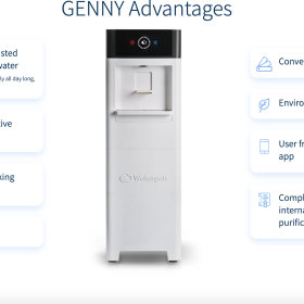 GENNY Atmospheric Water Generator For home and office use.